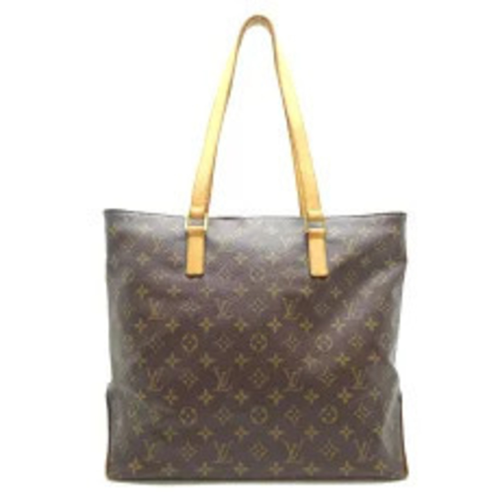 Louis Vuitton Tote Brown Monogram Cabas Mezzo Bag Brown